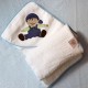 Baby bath towel ZEQUINHA & PUPPETTE | PIUBELLE
