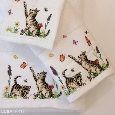 Ensemble linge de toilette GATOS