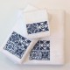 Ensemble linge de toilette AZULEJO