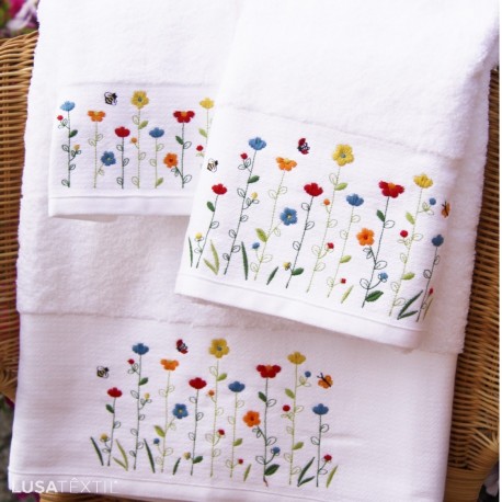 Conjunto de toallas PRIMAVERA